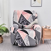 cheap Recliner Chair Cover-Stretch Floral Recliner Covers Non-slip Massage Lazy Boy Sofa Cover All-inclusive Single Seat Couch Cover Armchair Covers