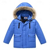 παιδικό πουπουλένιο μπουφάν για κορίτσια απλό streetwear τσέπης διακοπών βαμβακερό παλτό πανωφόρι 4-12 ετών φθινοπωρινό μαύρο ροζ σκονισμένο τριαντάφυλλο Χαμηλού Κόστους Μπουφάν κοριτσιών με πούπουλα και παρκά-παιδικό πουπουλένιο μπουφάν για κορίτσια απλό streetwear τσέπης διακοπών βαμβακερό παλτό πανωφόρι 4-12 ετών φθινοπωρινό μαύρο ροζ σκονισμένο τριαντάφυλλο