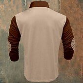 رخيصةأون سويت شيرتات الصيد-رجالي الصيد أيل بلوزات سويت شيرت بسحاب كم طويل سويت شيرت مرتفعة ربع الرمز البريدي عرقي ريترو خمر طباعة ثلاثية الأبعاد الصيد الشتاء ربيع &amp; الصيف