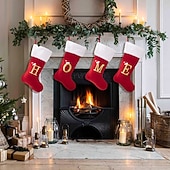 olcso Harisnyák és tartók-személyre szabott betűs karácsonyi harisnya, piros felső kategóriás arany bársony betűs zokni, barkács névre szóló karácsonyi zokni, anyu ajándék zokni karácsonyra