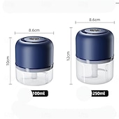 preiswerte Küchengeräte-Elektrische Knoblauchmaschine, Ingwerstampfer, Mixer, Küche, Gemüse, Fleisch, Pfeffermühle, USB-Aufladung, Knoblauchmaschine, Zerkleinerer