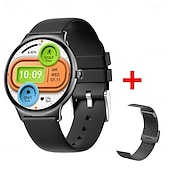 abordables Pulseras inteligentes-696 DA09 Reloj inteligente 1.43 pulgada Pulsera inteligente Bluetooth Podómetro Recordatorio de Llamadas Seguimiento del Sueño Compatible con Android iOS Mujer Hombre Llamadas con Manos Libres