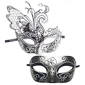 Greek Goddess Roman Halloween Mask Venetian Mask Eye Mask Carnival Mask Sexy Costume Adults' Women's Halloween Carnival Mardi Gras Party Masquerade Easy Halloween Costumes Dress Up 13