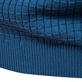 preiswerte Herrenpullover-100% Baumwolle Herren Pullover einfarbig Oansatz hochwertige Mesh Pullover männlich neue Winter Herbst Basic Pullover für Männer