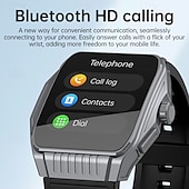 Χαμηλού Κόστους Smartwatch-jt03 έξυπνο ρολόι κλήσης bluetooth sos φωνητικός βοηθός παρακολούθησης καρδιακών παλμών βραχιόλι γυμναστικής