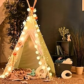 abordables Enchufe eléctrico-Cadena de luces LED con forma de petardo, 31 V CC, 9 m/6 m, 300/200 LED, IP65, resistente al agua, para exteriores, decoración de fiestas navideñas, iluminación colorida, 1 unidad