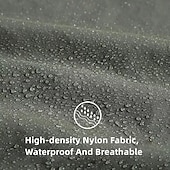 baratos jaquetas e casacos gráficos masculinos-Homens Estampas Abstratas Montanha Blusão Capa de chuva Casaco Shell Prova-de-Água Leve Casual Esportes Acampar e Caminhar Bordado Bolsos laterais Zip Frente Outono Inverno Com Capuz Manga Longa