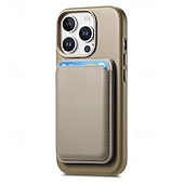 levne Pouzdra pro iPhone-telefon Carcasă Pro iPhone 16 Pro Max Plus iPhone 15 Pro Max Plus iPhone 14 Pro Max iPhone 14 Pro Max Plus iPhone 13 Pro Max Zadní kryt se stojánkem Magnetické Slot pro kartu Retro TPU PC PU kůže