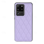 Недорогие Чехлы для Samsung-телефон Кейс для Назначение SSamsung Galaxy S24 S24 Ultra Plus S23 S22 S21 S20 Ultra Plus FE A14 A54 A72 А73 А53 A71 A12 Кейс на заднюю панель со стендом Разъем для карты Защита от удара Ретро
