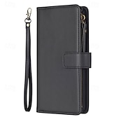 levne Pouzdra pro iPhone-telefon Carcasă Pro iPhone 16 Pro Max Plus iPhone 15 14 Pro Max Plus iPhone 14 13 12 11 Pro Max Plus iPhone 13 12 11 Pro Max Mini SE X XR XS Max 8 7 Plus Pouzdro na peněženku se stojánkem Zip s