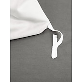 economico Collezione d&#039;elite-Set copripiumino da 4 pezzi, 100% cotone biologico, tessuto morbido e traspirante, include copripiumino e federe per un sonno confortevole.