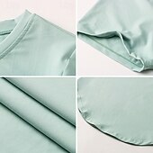 tanie Koszulki biegowe i topy-Damskie Běžecké tričko Krótki rękaw Tee Tshirt Codzienny Athleisure Solidne kolory Szybkie wysychanie Miękka Oddychający Trening w siłowni Chodzenie Jogging Odzież sportowa Odzież sportowa Morelowy