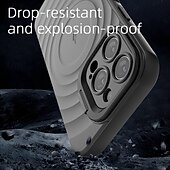Недорогие Чехлы для iPhone-телефон Кейс для Назначение айфон 16 про макс iPhone 15 Pro Max iPhone 14 Pro Max iPhone 13 Pro Max Магнитный адсорбционный футляр со стендом Поддержка беспроводной зарядки Защита от удара ТПУ ПК