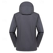 preiswerte Softshell-, Fleece- &amp; Wanderjacken-Herren Fleecejacke für Wanderer Winter Draussen Patchwork warm Fleece-Futter Wasserdicht Windundurchlässig Vliesjacken Voller Reißverschluss Klettern Camping / Wandern / Höhlenforschung Reisen