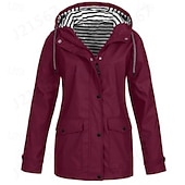 levne Fleece a 3 v 1 bundy-Dámské Dağcı Ceketi Zima Venkovní Voděodolný Větruvzdorné Multi-Pocket Přední zip Bundy 3 v 1 Lehká bunda Celý Zip Kempování a turistika cestování Tmavěhnědá Černá Bílá Žlutá Růžová