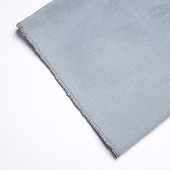 abordables Ensembles-Ensembles en coton et lin pour femmes, ensembles deux pièces, couleur unie, mode, col rond, rue, quotidien, 2 pièces, blanc, bleu, kaki, gris, printemps et automne