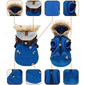 cheap Coats-Dog Coat Jacket Fashion Winter Warm Fashion Comfortable Outdoor Dailywear Homewear Dog Clothing for Small Medium