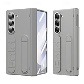 Недорогие Чехлы для Samsung-Чехол для телефона Samsung Galaxy Z Fold 6 с подставкой и защитой экрана защита всей поверхности ретро броня PC силикон