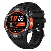 ieftine Ceasuri Smart-ceas inteligent ht22 ecran de 1,46 inchi apel bluetooth ip68 lanternă cu led rezistentă la apă baterie mare 100 sport gps pistă de fitness ceas inteligent