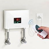 levne Jiné spotřebiče-Průtokový ohřívač vody 110v/220v 3000w nástěnné elektrické ohřívače pro koupelnové teplovodní sprchy a vytápění domácí kuchyně bílá
