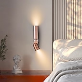 abordables Appliques murales d'intérieur-applique murale postmoderne lumière luxe style moderne minimaliste salon chambre restaurant couloir porche appliques murales 110-240v