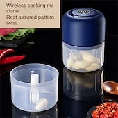 preiswerte Küchengeräte-Elektrische Knoblauchmaschine, Ingwerstampfer, Mixer, Küche, Gemüse, Fleisch, Pfeffermühle, USB-Aufladung, Knoblauchmaschine, Zerkleinerer