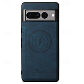 זול תיק טלפון אחר-טלפון מגן עבור Pixel 9 Pro Pixel 9 Pro XL Pixel 8 Pro Pixel 8 Pixel 7 Pixel 7 Pro Pixel 6 Pixel 6 Pro כיסוי אחורי עם מעמד ניתן לניתוק מגנטי רטרו TPU PC עור PU