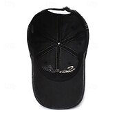 tanie Czapka baseballowa męska-Męskie Czapka z daszkiem Kapelusz Kowbojski kapelusz Czarny Czerwony Bawełna Styl vintage Moda Codzienny Impreza tematyczna Słowa i cytaty Filtr przeciwsłoneczny
