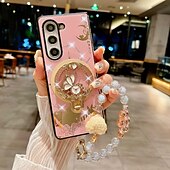 رخيصةأون جراب سامسونج-هاتف غطاء من أجل زي فولد 6 Z Fold 5 Z Fold 4 غطاء خلفي مع حامل مغناطيس دعم الشحن اللاسلكي مكتب  /  الأعمال TPU الكمبيوتر الشخصي