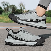 baratos Ténis para Homem-tênis de corrida de trilha bege masculino - tênis esportivos leves com sola antiderrapante para caminhadas e aventuras ao ar livre