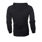 abordables sweats à capuche basiques pour hommes-Homme Sweat à capuche zippé Sweat à capuche en molleton Noir Blanche Vin Chameau Gris foncé Capuche Bloc de couleur Fermez Patchwork Sport &amp; Loisir du quotidien Vacances Polyester Vêtement de rue