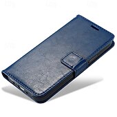 お買い得  iPhone用ケース-電話 ケース 用途 iPhone 16 Pro Max プラス iPhone 15 プロマックスプラス iPhone 14 13 12 11 Pro Max Plus Mini iPhone 14 Pro Max iPhone 13 12 11 Pro Max バックカバー スタンド付き カード挿入口 耐衝撃 レトロ風 TPU PUレザー