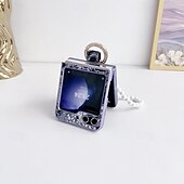 preiswerte Samsung-Handyhülle-Handy Hülle Handyhüllen Für Samsung Galaxy Z Flip 6 Z Flip 5 Z Flip 4 Z Flip 3 Rückseite mit Handschlaufe Stoßresistent Retro PC PU-Leder