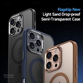 Χαμηλού Κόστους iPhone Θήκες-τηλέφωνο tok Για iPhone 16 Pro Max Plus iPhone 15 Pro Max Plus iPhone 15 Θήκη κάρτας πορτοφολιού Μαγνητική Υποστήριξη ασύρματης φόρτισης Ανθεκτική σε πτώσεις Ρετρό TPU PC