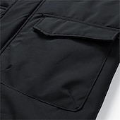preiswerte Fleece &amp; 3 in 1 Jacken-Herren Soft Shell Jacke Wanderjacke Draussen Windundurchlässig Windbreaker-Jacke Reisen Schwarz Armeegrün Khaki