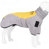 cheap Coats-Dog Coat Jacket Parka Jacket with Harness Reflective Warm Water-Resistant Outdoor Dog Clothing for Medium Large