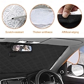 economico Parasole e aletta parasole per auto-telo copriauto invernale telo copriauto antigelo auto mezzo garage protezione grandine parabrezza protezione solare con magnete set invernale auto