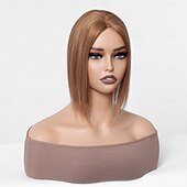cheap Human Hair Pieces &amp; Toupees-All Human Hair Toupees Straight Full Lace Women / Classic / Easy dressing Party / Party / Evening / Evening Party