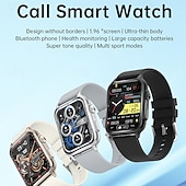 Χαμηλού Κόστους Smartwatch-iMosi KT64 Εξυπνο ρολόι 1.96 inch Έξυπνο ρολόι Bluetooth Βηματόμετρο Υπενθύμιση Κλήσης Παρακολούθηση Ύπνου Συμβατό με Android iOS Γυναικεία Άντρες Κλήσεις Hands-Free Αδιάβροχη Έλεγχος Μέσων IP 67 39