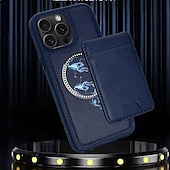 お買い得  iPhone用ケース-電話 ケース 用途 iPhone 16 Pro Max プラス iPhone 15 プロマックスプラス iPhone15 iPhone 14 Pro Max iPhone 13 12 Pro Max iPhone 12 Pro Max iPhone 11 Pro Max バックカバー スタンド付き 磁石バックル ワイヤレス充電をサポート レトロ風 TPU PUレザー