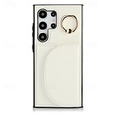 Недорогие Чехлы для Samsung-телефон Кейс для Назначение S24 S23 S22 S21 Ultra Plus S24 ФЭ S21 FE А55 А35 А25 А15 5Г A14 A54 A72 А73 А53 A52 Кейс на заднюю панель Кольца-держатели Разъем для карты Защита от удара Ретро