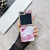 billige Samsung-etui-telefon Etui Til Samsung Galaxy Z Flip 5 Bakdeksel Støtsikker Kontor / Bedrift Herdet glass Belegg