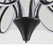cheap Dimmable Ceiling Lights-Nordic Style Ceiling Light Dimmable Lustre 6 Lights Chandelier Flower Design LED Ceiling Light Ceiling Lamp 220-240V