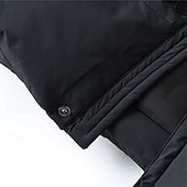 billiga Pojkars dunjacka och parka-Barn Pojkar Ner Hoodiejacka Pufferjacka Ytterkläder Ensfärgat Långärmad Ficka Täcka Utomhus Dagligen Grundläggande Svart Höst Vinter 5 år +