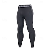 abordables Pantalones de Correr &amp; Mallas-Hombre Leggings Running Leggings Retazos Capa base Exterior Deporte Deportivo Otoño Secado rápido Suave Compresión Reductor del Sudor Power Flex Maratón Corriendo Rutina de ejercicio Pitillo Ropa de