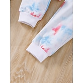 voordelige Sets-2-delig Peuter Jongens Set met capuchon en joggingbroek Kleding Anime Brief Lange mouw Ronde hals Set School Modieus Stoer Herfst Winter 4-7 jaar Wit