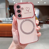 Недорогие Чехлы для Samsung-телефон Кейс для Назначение S24 S24 Ultra Plus S23 Ultra Plus S23 S22 S22 Плюс Ультра S25 Ультра Кейс на заднюю панель Магнитный Поддержка беспроводной зарядки Защита от удара Ретро Покрытие
