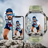 ieftine Ceasuri Smart-ceas inteligent mt39 ecran mare de 2,01 inci apel bluetooth monitor de sănătate ritm cardiac sport în aer liber ai asistent vocal smartwatch