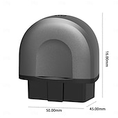 baratos OBD-obd ii scanner de carro leitor de dados redefinir ferramenta de diagnóstico bluetooth-compatível conexão de um clique modo de hibernação automática ferramenta de diagnóstico de digitalização