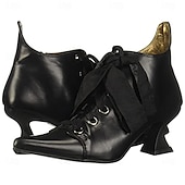 baratos Calçado-Rococó Barroco Vitoriano Sapatos Homens Mulheres Real Dia Das Bruxas Carnaval Baile de Máscaras Espetáculo Festa / Noite Mascarilha Adulto Sapatos